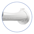 Braço De Chuveiro Plástico Branco 30cm| Lorenzetti